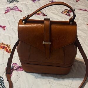 Divina Firenze Genuine  Leather Shoulder Bag